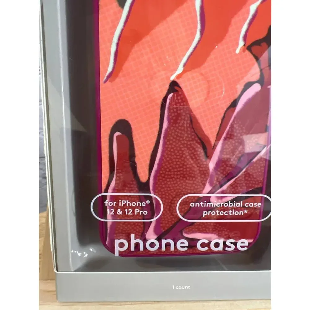 Heyday Apple iPhone Purple 12 & 12 Pro PhoneCase Hard Shell / Rubber Bumper NIB